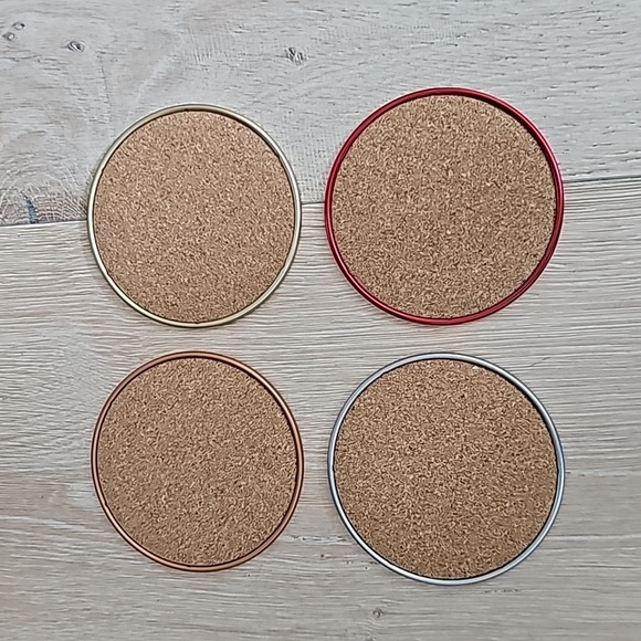 NWOT Hennessy Cognac Holiday Coaster Gift Box Set of 4 - Picture 4 of 6